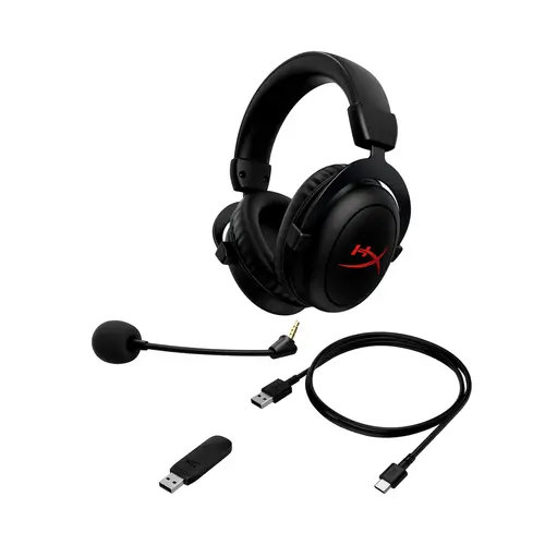 Геймърски безжични слушалки HyperX Cloud II Core Микрофон, Черно - image 5