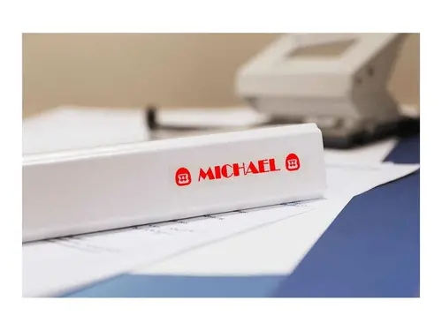 Консуматив, Brother TZe-132 Tape Red on Clear, Laminated, 12mm, 8m - Eco - image 2