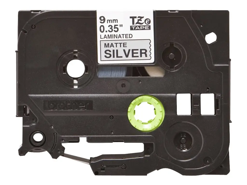 BROTHER P-Touch TZE-M921 μαύρο σε ασημί-ματ 9mm 8m