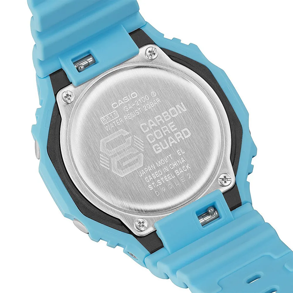 Мъжки часовник Casio G-Shock - GA-2100-2A2ER - image 1
