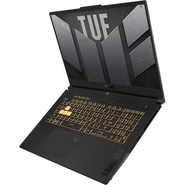 Лаптоп, Asus TUF F15 FX507VU-LP150,  Inte i7-13620H  2.4 GHz (24M  Cache, up to 4.9 GHz, ), 15" FHD(1920 x 1080) 16:9,,16GB DDR5 (2x8) ,512 GB  PCIe 4.0,RTX 4050 6GB GDDR6, Wi-Fi 6(802.11ax)Backlit Chiclet Keyboard 1-Zone RGB, no OS, Mecha Gray - image 1