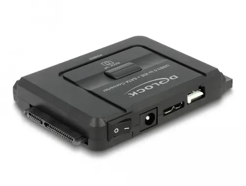 Конвертор Delock, USB 5 Gbps - SATA 6 Gb/s / IDE 40 pin / IDE 44 pin, backup функция - image 1