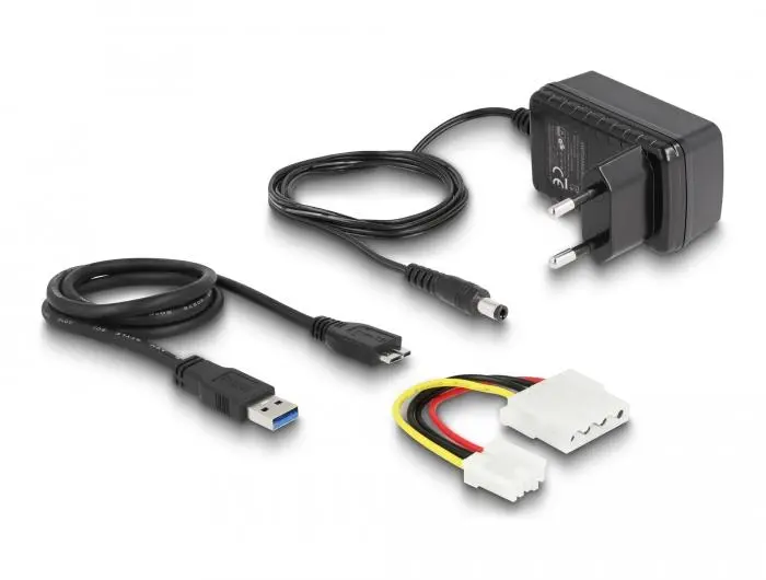Конвертор Delock, USB 5 Gbps - SATA 6 Gb/s / IDE 40 pin / IDE 44 pin, backup функция - image 2