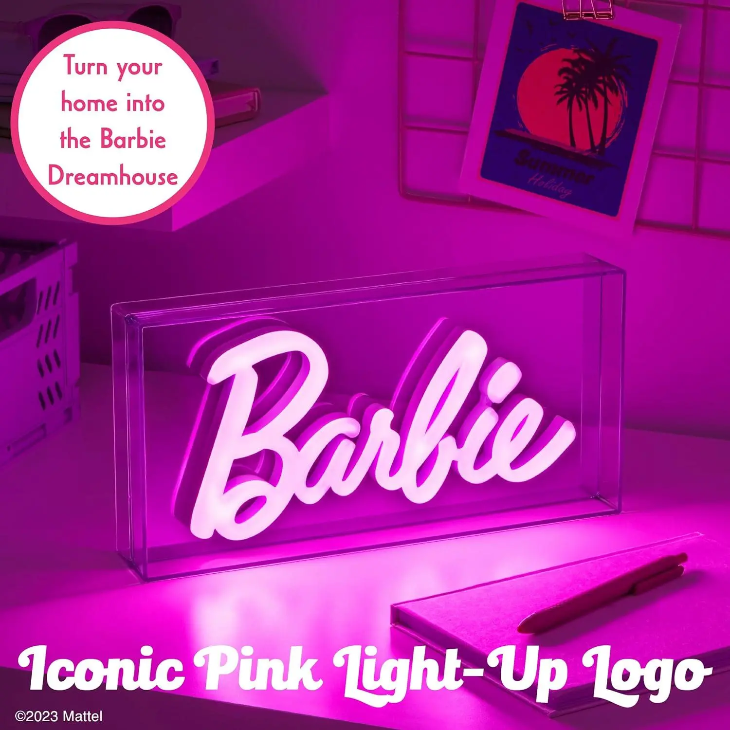 Paladone Barbie LED Neon Light (PP11573BR) - image 2