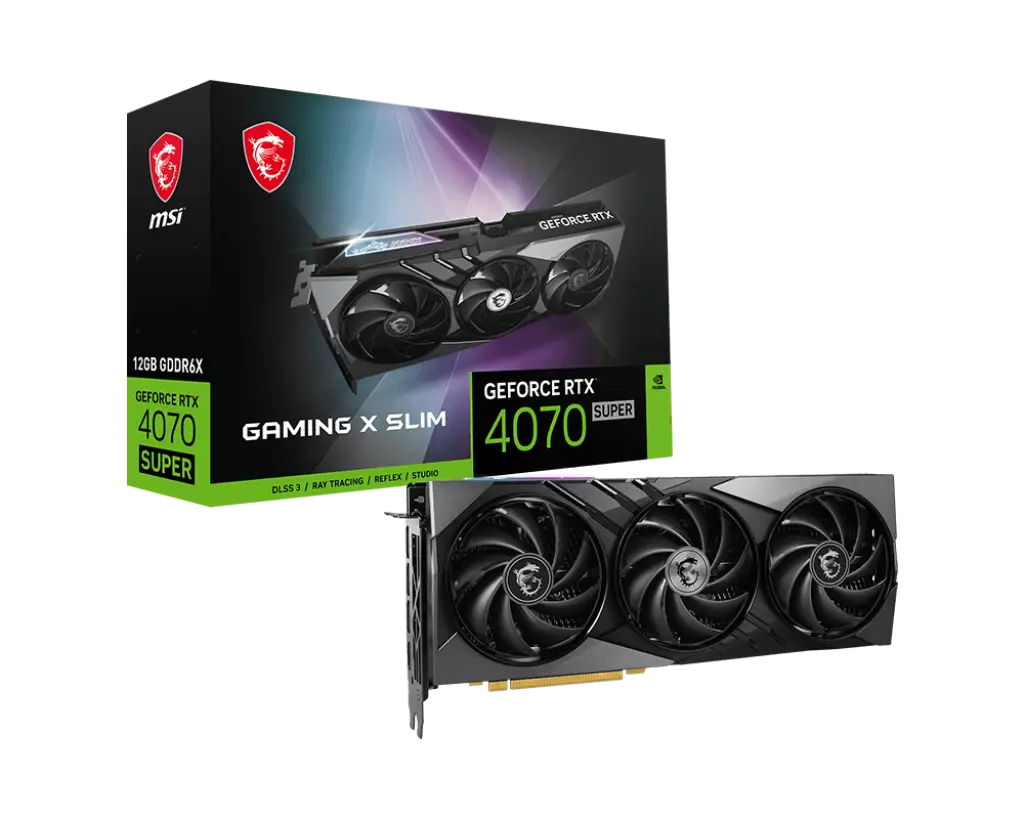 Видео карта, MSI RTX4070 SUPER 12G GAM X SL