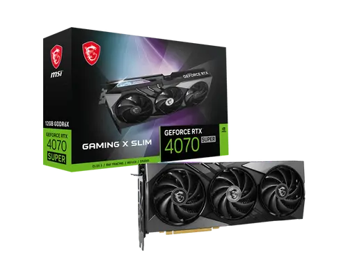Видео карта, MSI RTX4070 SUPER 12G GAM X SL - 1