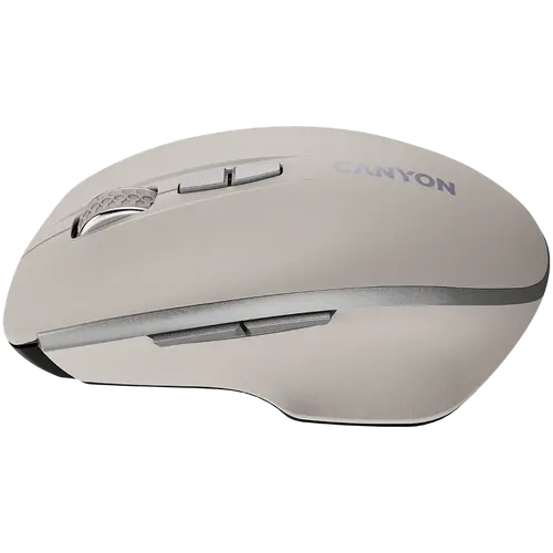CANYON mouse MW-21 BlueLED 7buttons Wireless Cosmic Latte - image 1