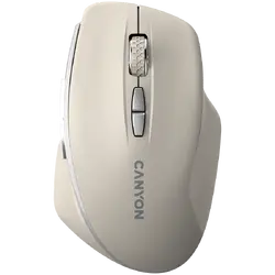 CANYON mouse MW-21 BlueLED 7buttons Wireless Cosmic Latte