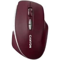 CANYON mouse MW-21 BlueLED 7buttons Wireless Burgundy Red