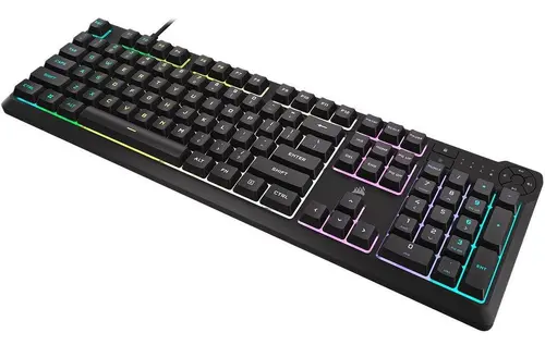 CORSAIR K55 CORE RGB Black, Fully customizable ten-zone RGB backlight - image 1