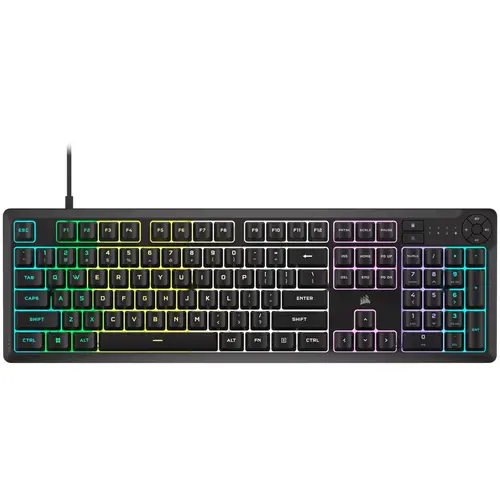 CORSAIR K55 CORE RGB Black, Fully customizable ten-zone RGB backlight - image 2