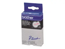 BROTHER P-Touch TC-292 red on white 9mm