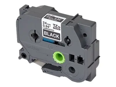 Consumabil, Brother TZe-355 Bandă Alb pe negru, Laminată, 24mm, 8 m - Eco - 2