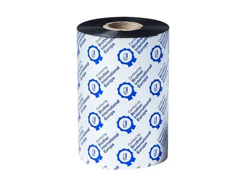 Консуматив, Brother Premium wax/resin black 110mmx450m ribbon (PK OF 8)