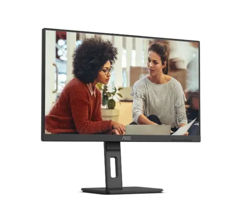 Монитор, AOC 24E3QAF, 23.8" IPS WLED, 1920x1080@75Hz, 4ms GtG, 300cd m/2, 1000:1, 20M:1 DCR, Adaptive Sync, FlickerFree, Low Blue Light, 2Wx2, Tilt, Height Adjust, Pivot, Swivel, D-SUB, HDMI, DP - image 6