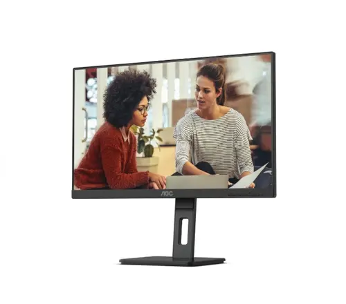 Monitor, AOC 24E3QAF, 23.8" IPS WLED, 1920x1080@75Hz, 4ms GtG, 300cd m/2, 1000:1, 20M:1 DCR, Adaptive Sync, FlickerFree, Low Blue Light, 2Wx2, Tilt - 9