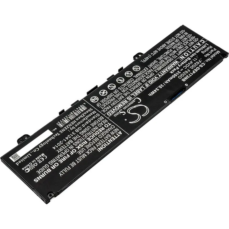 Батерия за лаптоп DELL Inspiron 7373 Inspiron 13 7000 F62G0 11,4V 3100mAh CAMERON SINO - image 1