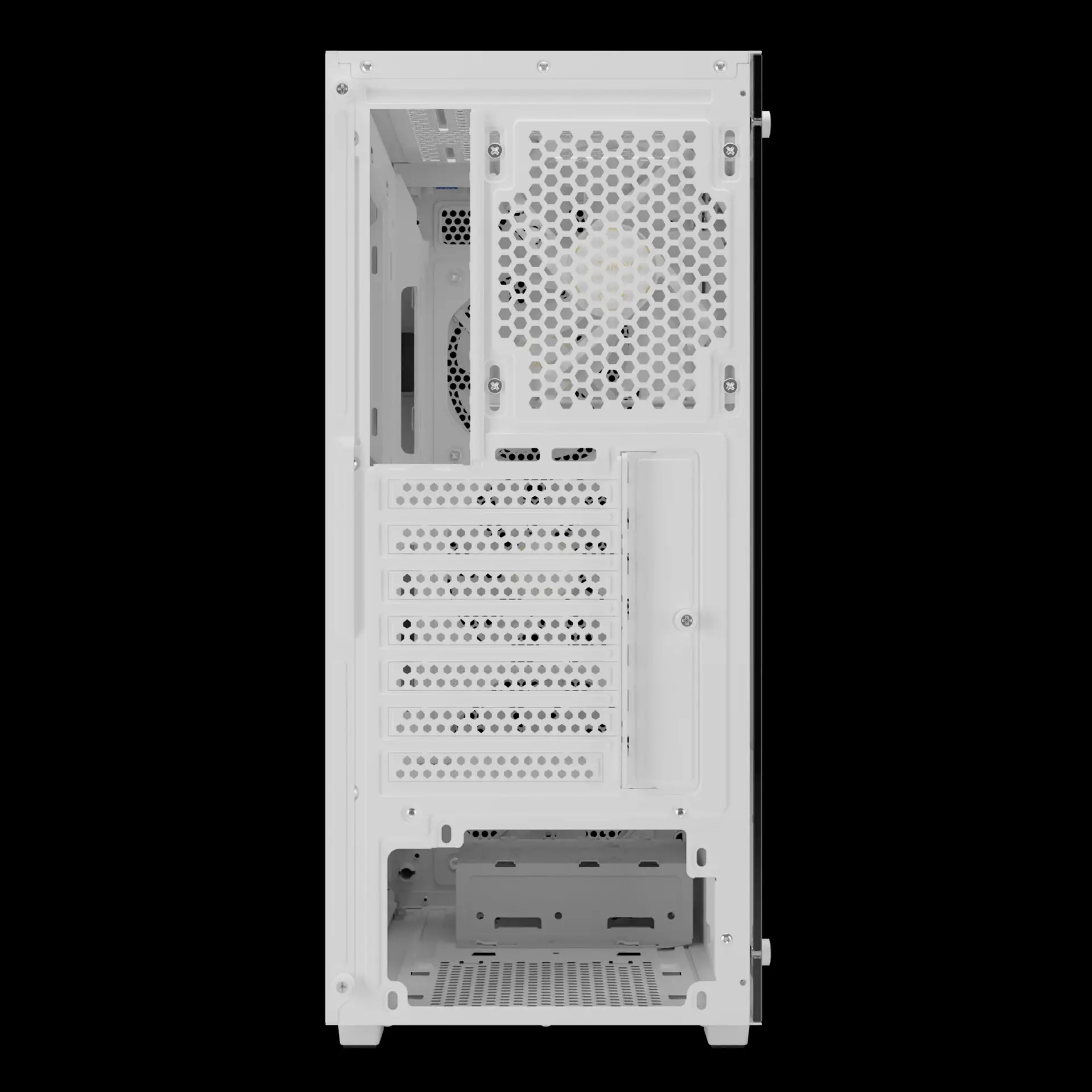 Gamdias κουτί Θήκη ATX - AURA GC2 Elite White - Mesh, RGB, Ψημένο γυαλί - image 10