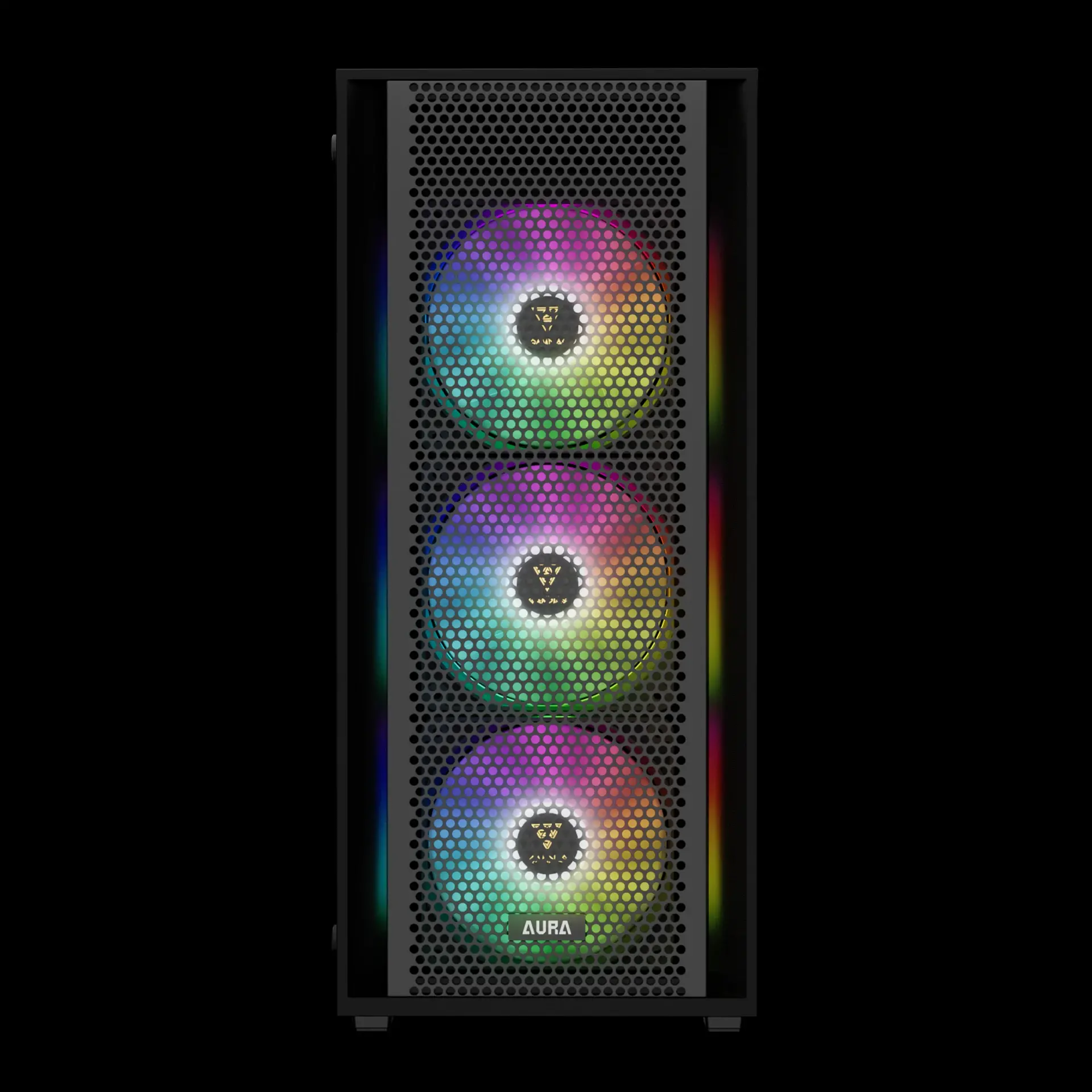 Gamdias κουτί ATX - AURA GC2 Elite - Mesh, RGB, Tempered Glass - image 4