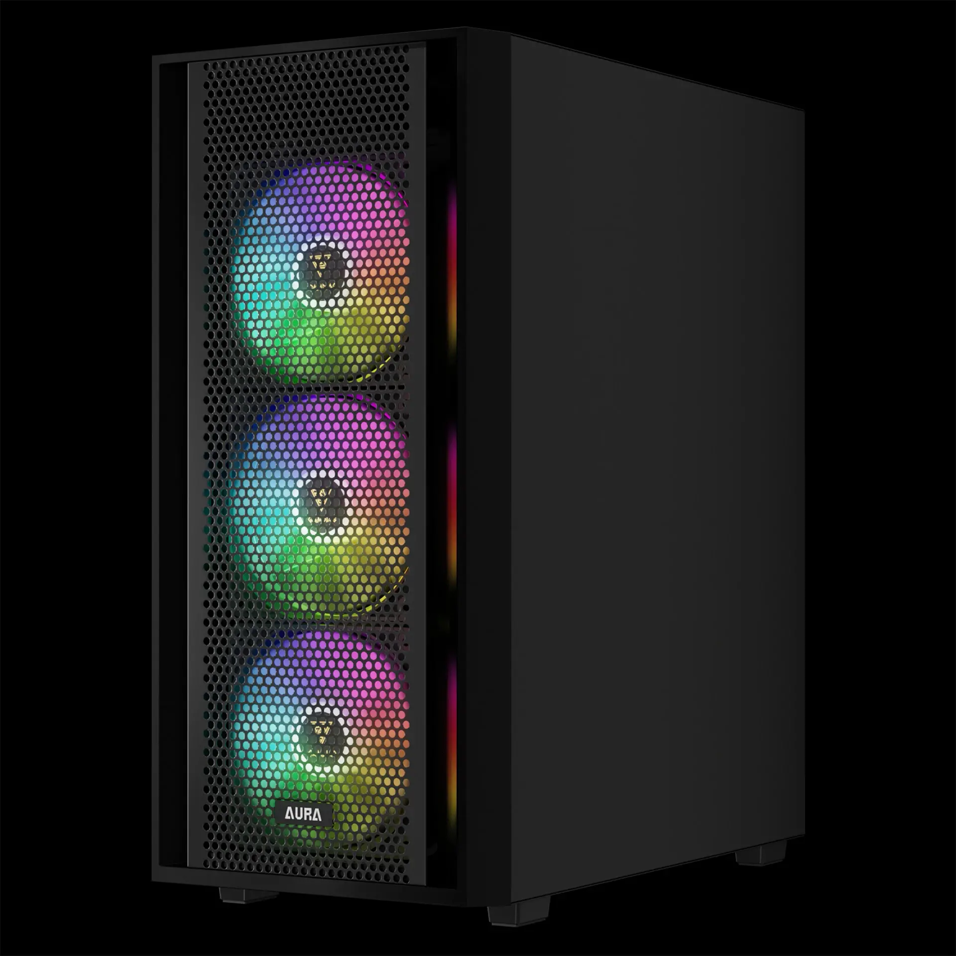 Gamdias κουτί ATX - AURA GC2 Elite - Mesh, RGB, Tempered Glass - image 5