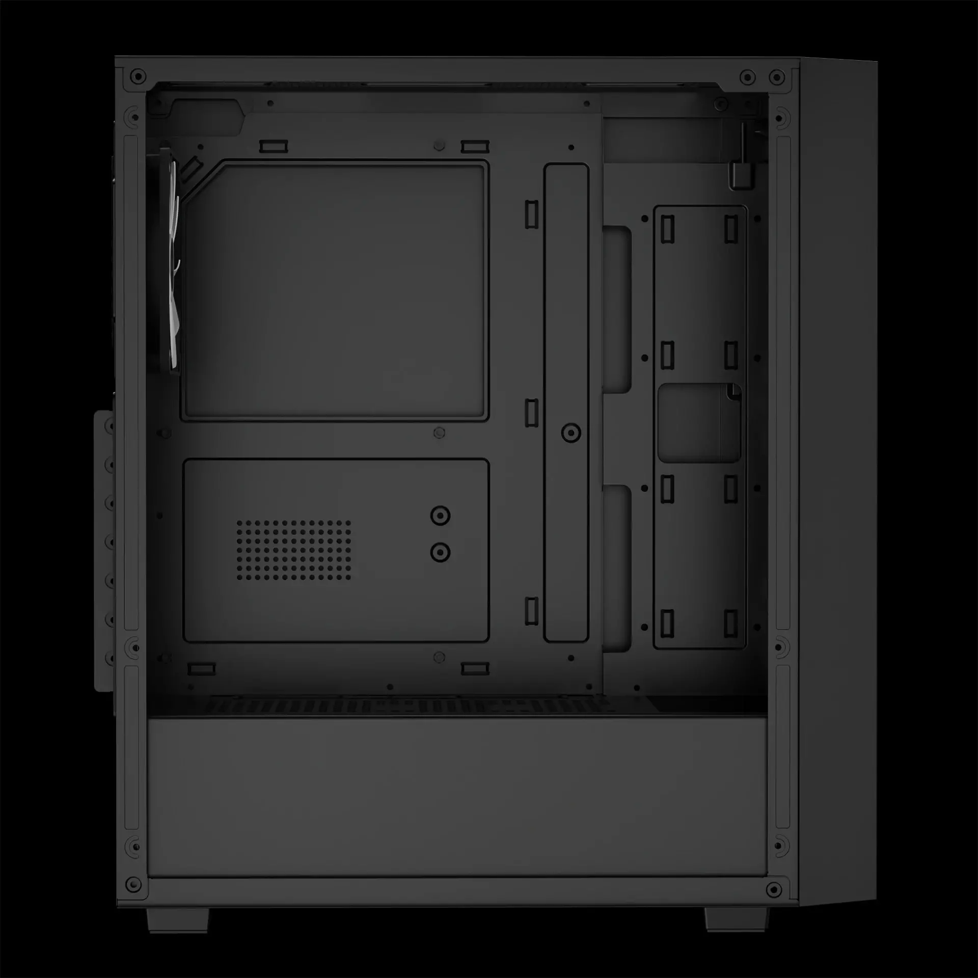 Gamdias carcasă ATX - AURA GC2 Elite - Mesh, RGB, Tempered Glass - image 6
