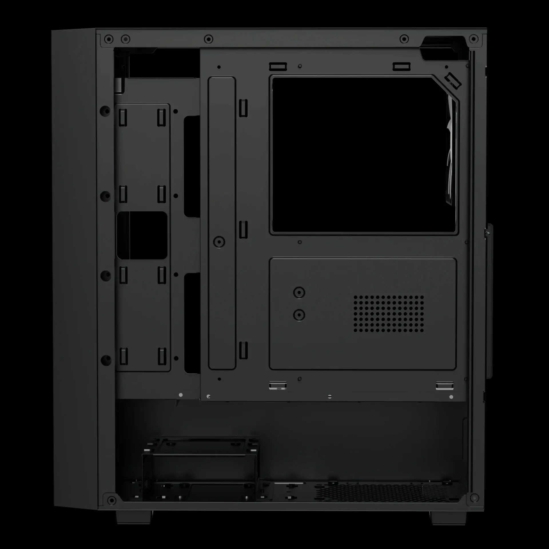 Gamdias carcasă ATX - AURA GC2 Elite - Mesh, RGB, Tempered Glass - image 7