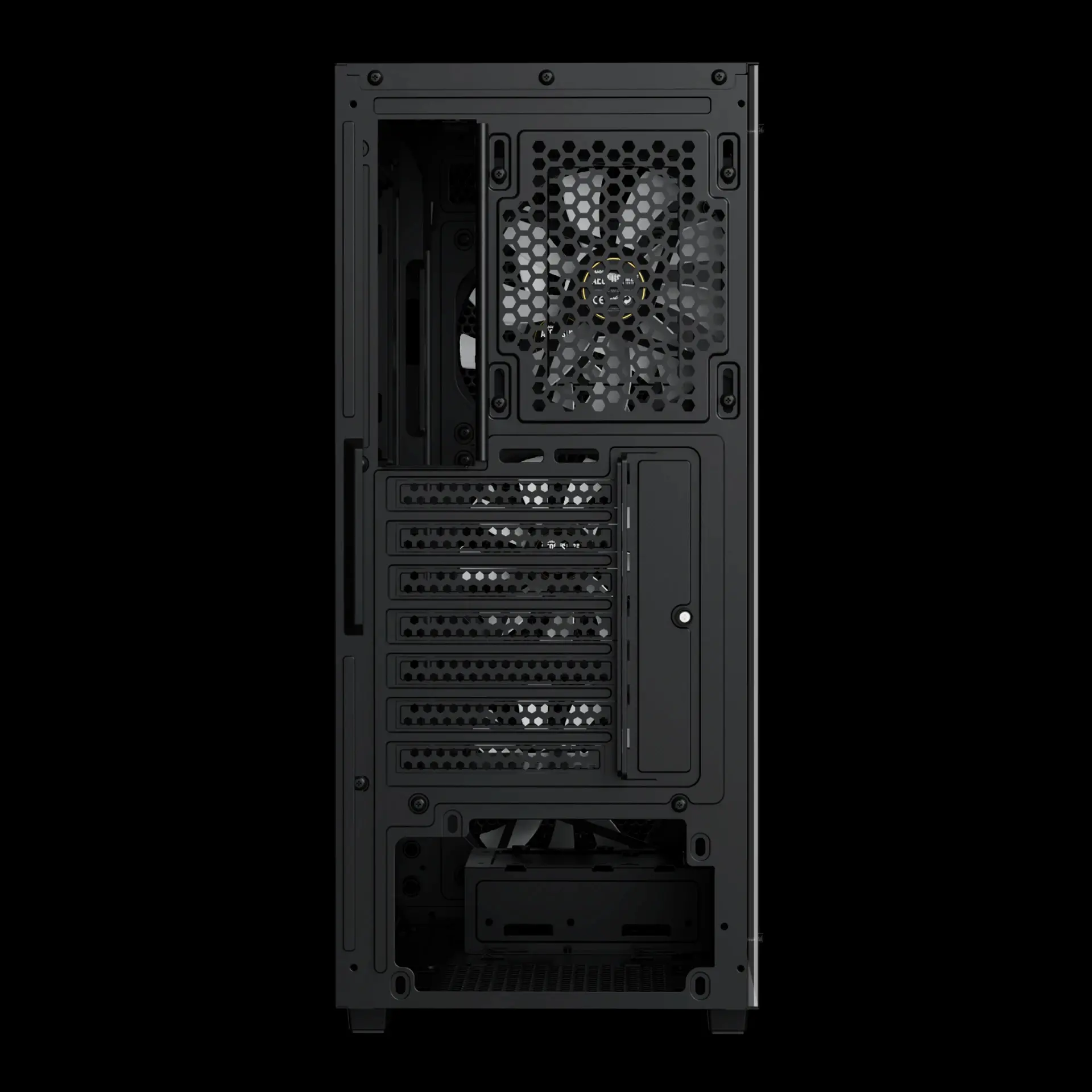Gamdias carcasă ATX - AURA GC2 Elite - Mesh, RGB, Tempered Glass - image 8