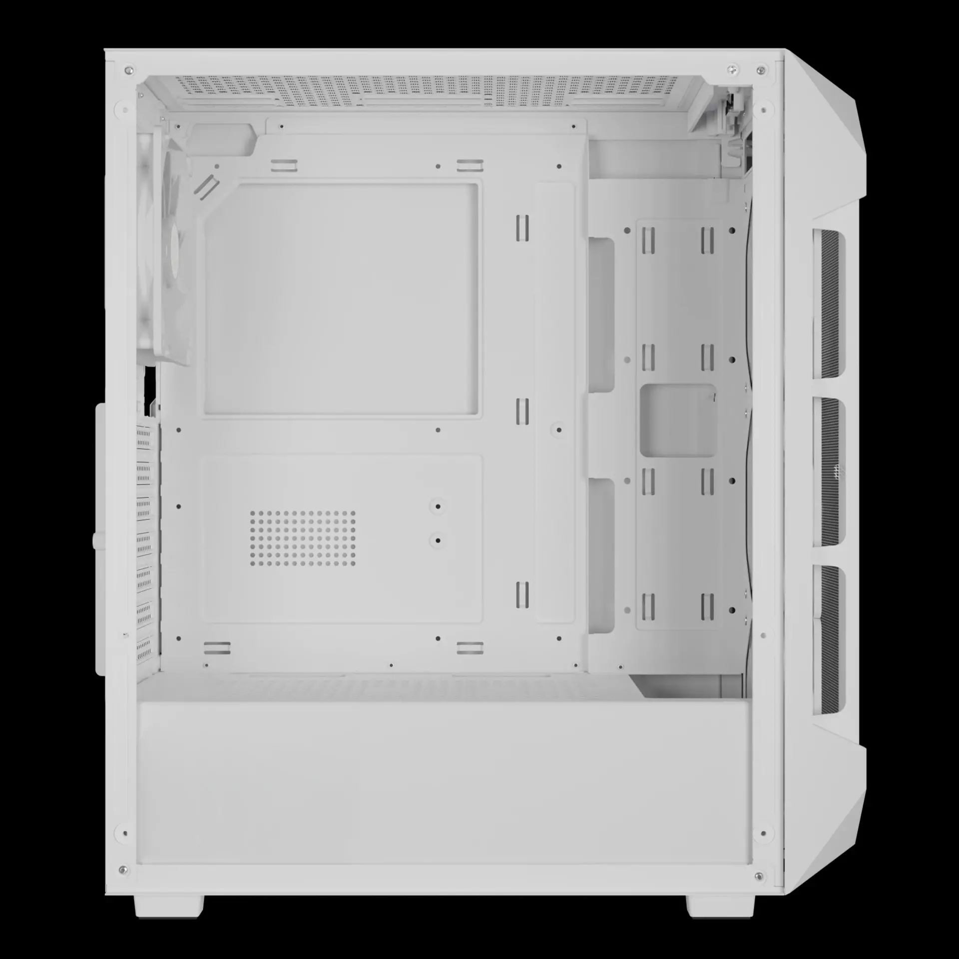 Gamdias кутия Case ATX - AURA GC1 Elite White - Mesh, RGB, Tempered Glass - image 6