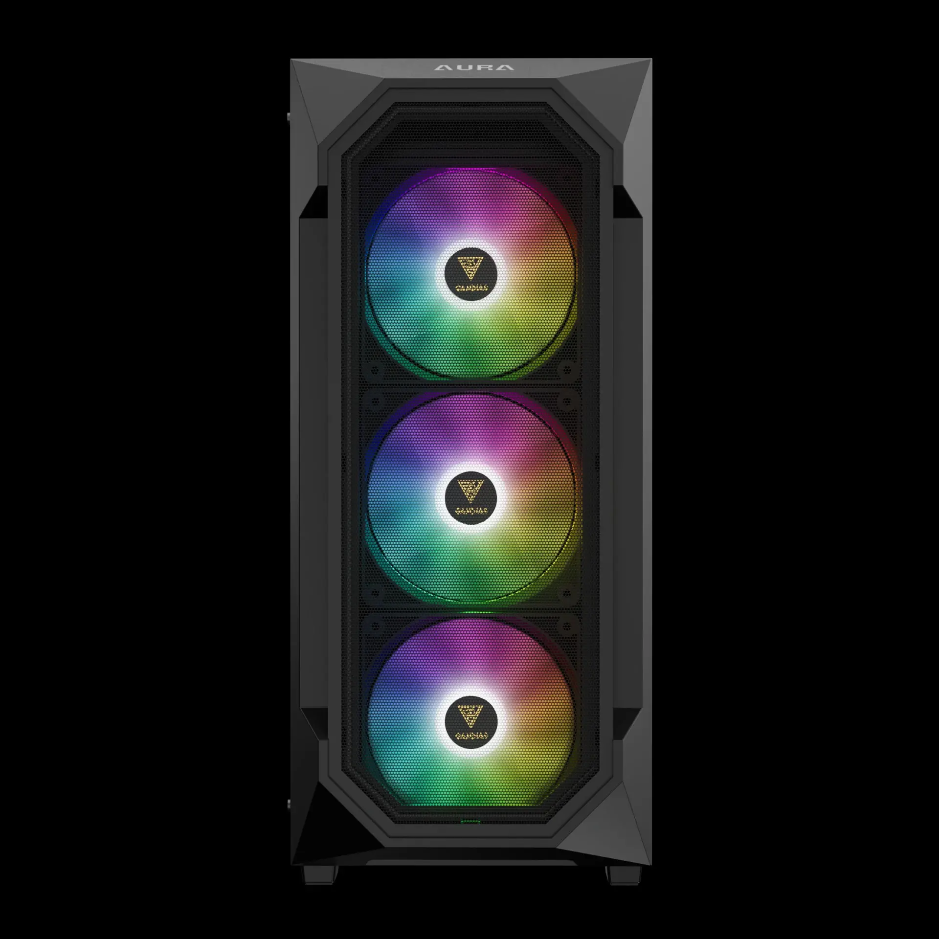 Gamdias κουτί Θήκη ATX - AURA GC1 Elite - Mesh, RGB, Tempered Glass - image 4