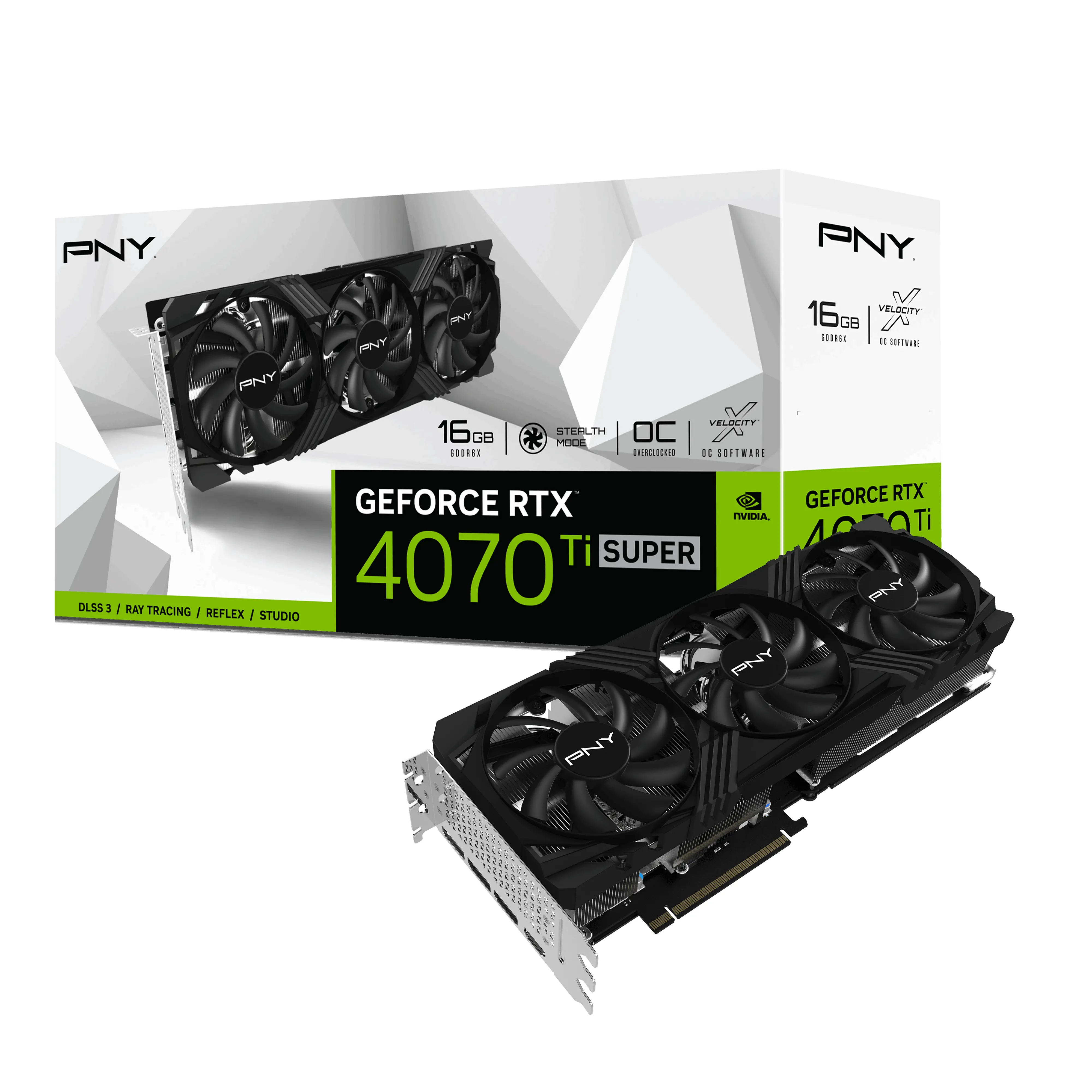 Видео карта PNY RTX 4070 TI SUPER VERTO 16GB OC GDDR6X - image 5