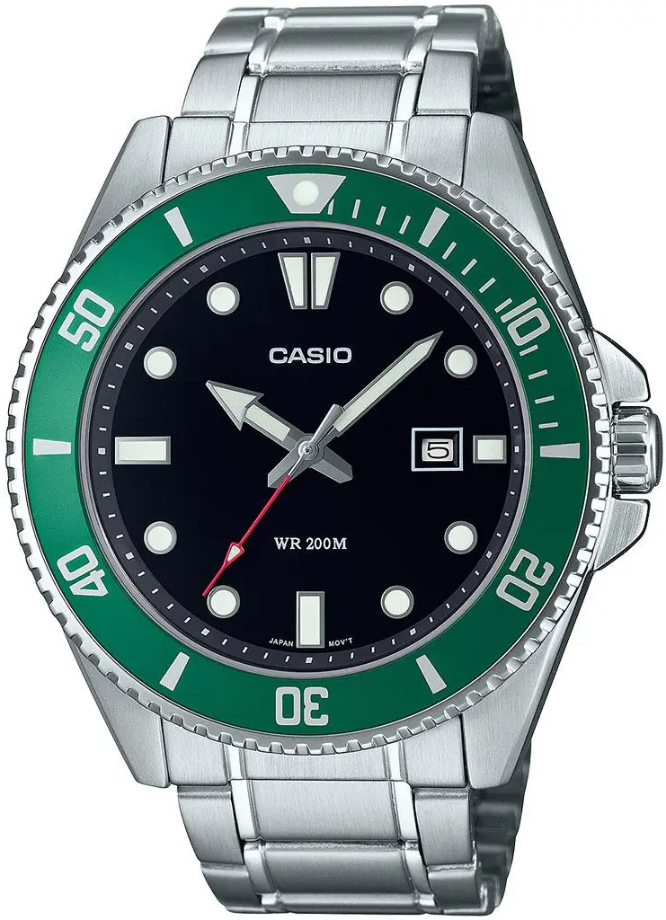Ceas analogic pentru bărbați Casio Diving - MDV-107D-3AVEF