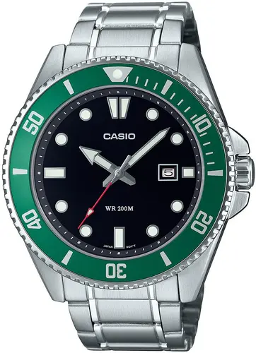 Ανδρικό αναλογικό ρολόι Casio Diving - MDV-107D-3AVEF