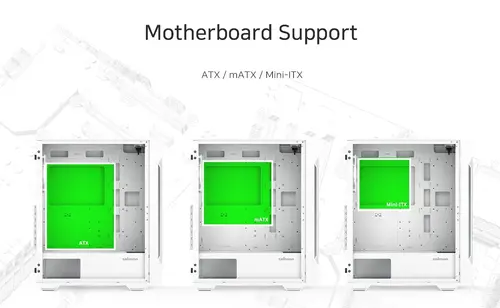 Zalman кутия Case ATX - I3 NEO TG White - aRGB, Tempered Glass - image 15