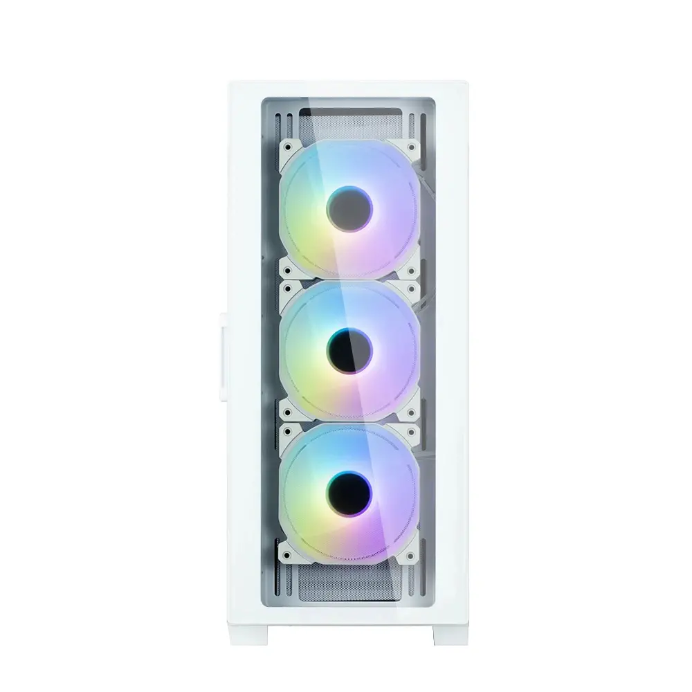 Zalman кутия Case ATX - I3 NEO TG White - aRGB, Tempered Glass - image 2