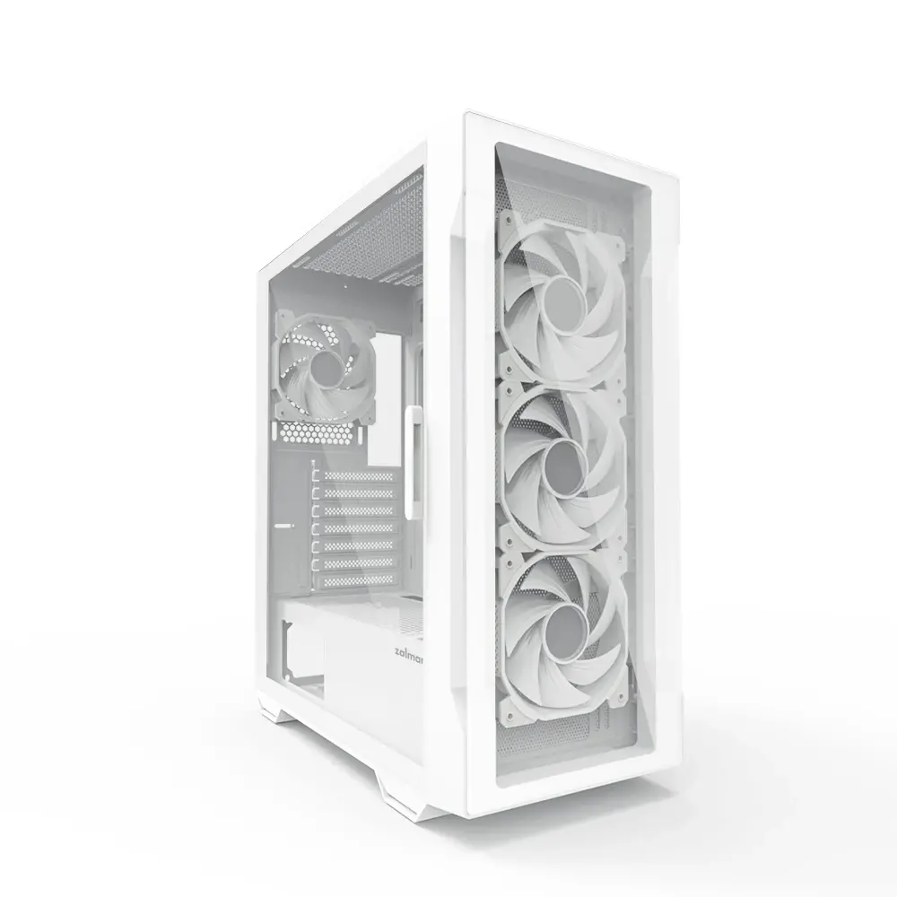 Zalman кутия Case ATX - I3 NEO TG White - aRGB, Tempered Glass - image 4