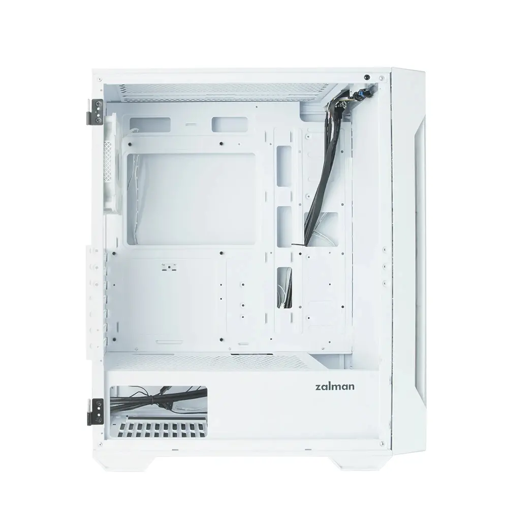 Zalman кутия Case ATX - I3 NEO TG White - aRGB, Tempered Glass - image 5