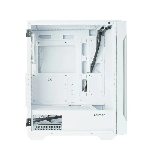 Zalman кутия Case ATX - I3 NEO TG White - aRGB, Tempered Glass - image 5