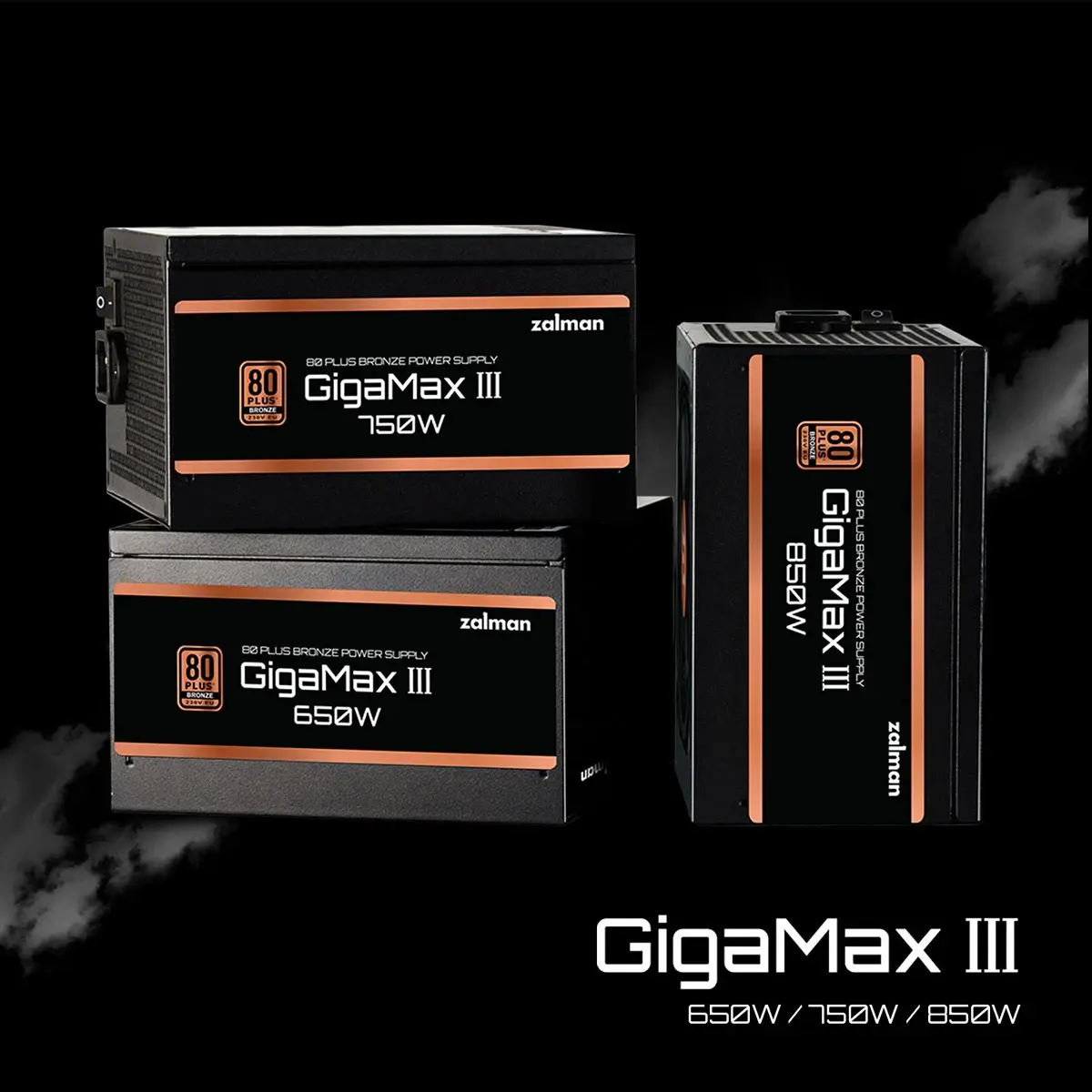 Zalman sursă de alimentare PSU GigaMax III ATX 3.0 850W Bronze - ZM850-GV3 - image 12