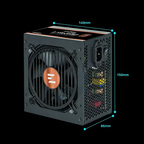 Zalman захранване PSU GigaMax III ATX 3.0 850W Bronze - ZM850-GV3 - 17