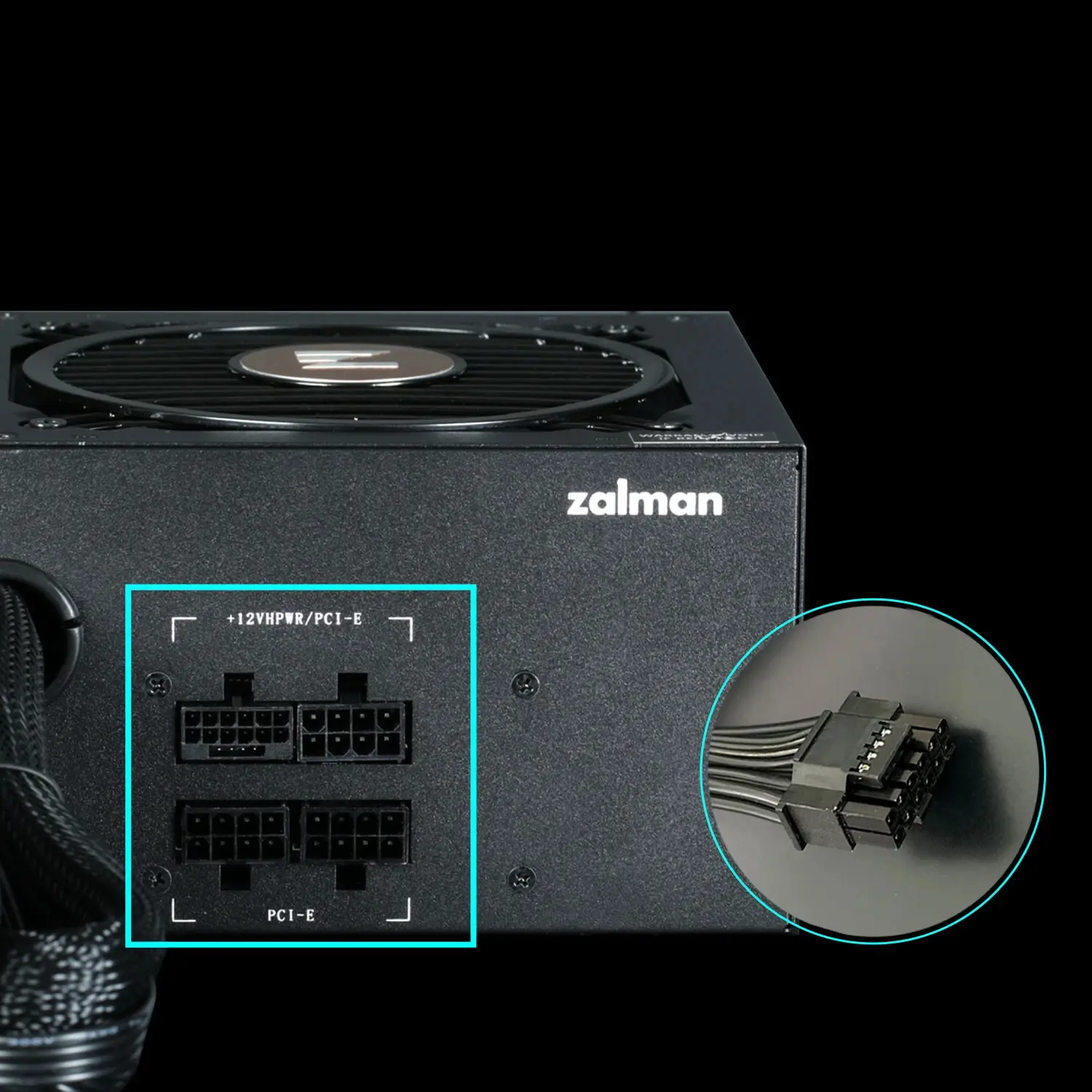 Zalman захранване PSU GigaMax III ATX 3.0 850W Bronze - ZM850-GV3 - image 4
