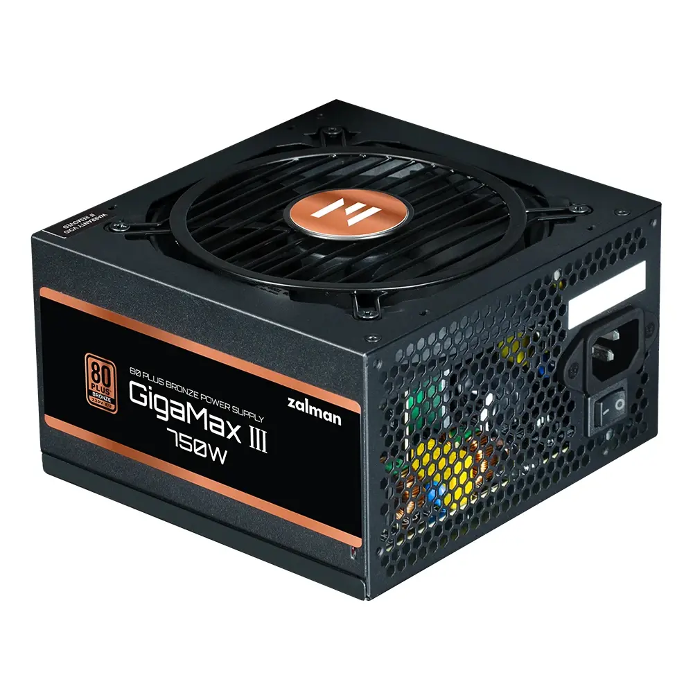 Zalman τροφοδοτικό PSU GigaMax III ATX 3.0 750W Bronze - ZM750-GV3