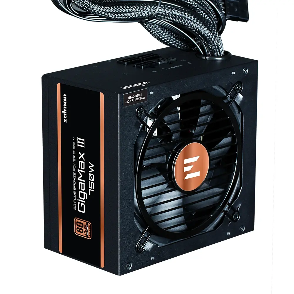 Zalman захранване PSU GigaMax III ATX 3.0 750W Bronze - ZM750-GV3 - image 2
