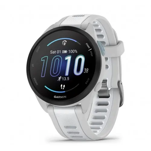 Garmin Forerunner® 165 - Forerunner® 165 Music - Mist grey/Whitestone 010-02863-31
