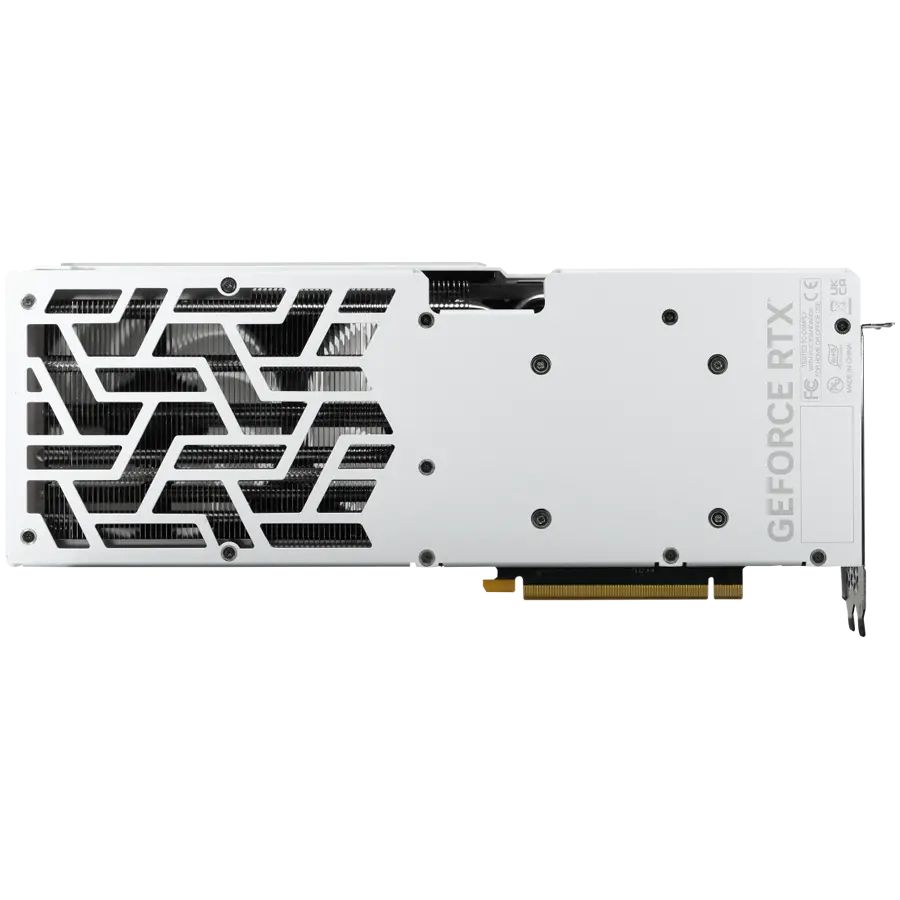 Palit GeForce RTX 4070Ti GamingPro White OC 12GB GDDR6X, 192 bit, 2310 Mhz/2670 Mhz, 1x HDMI 2.1a, 3x DP 1.4a, 3 Fan, 1x 16-pin pwr connector, recommended pwr 750W, NED407TV19K9-1043W - image 4