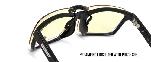 Лещи за очила Gunnar Clip On - Amber Onyx - image 3