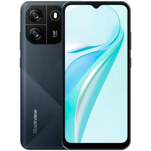 Blackview WAVE 6C 2GB/32GB, 6.5inch HD+ 720x1600 20:9, Octa-core, 5MP Front/8MP, Battery 5100mAh, Type-C, Android 13, Dual SIM, SD card slot, 30W wired charging, Black
