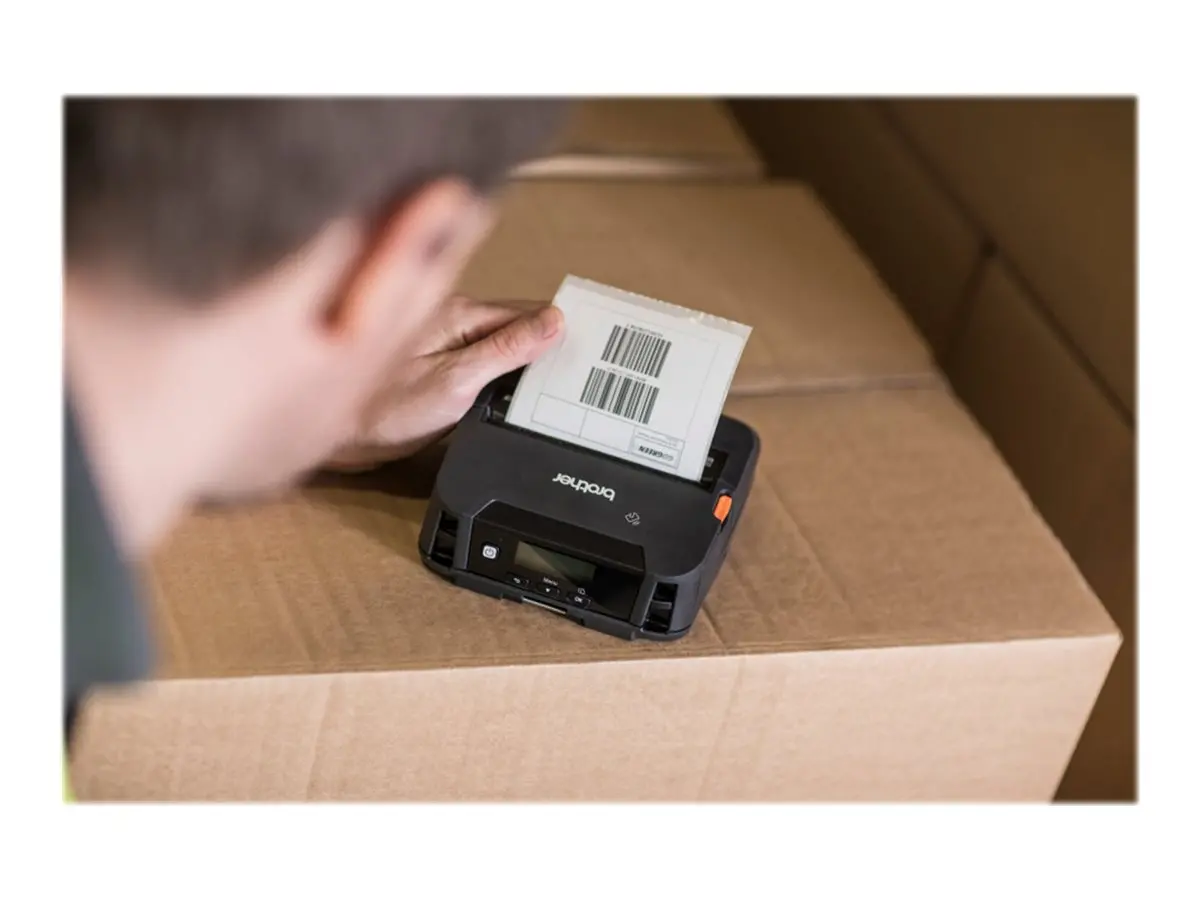 BROTHER RuggedJet RJ-4230B Receipt printer direct thermal Roll 114mm 203x203dpi 127mm/sec USB 2.0 Bluetooth 4.2 - image 6