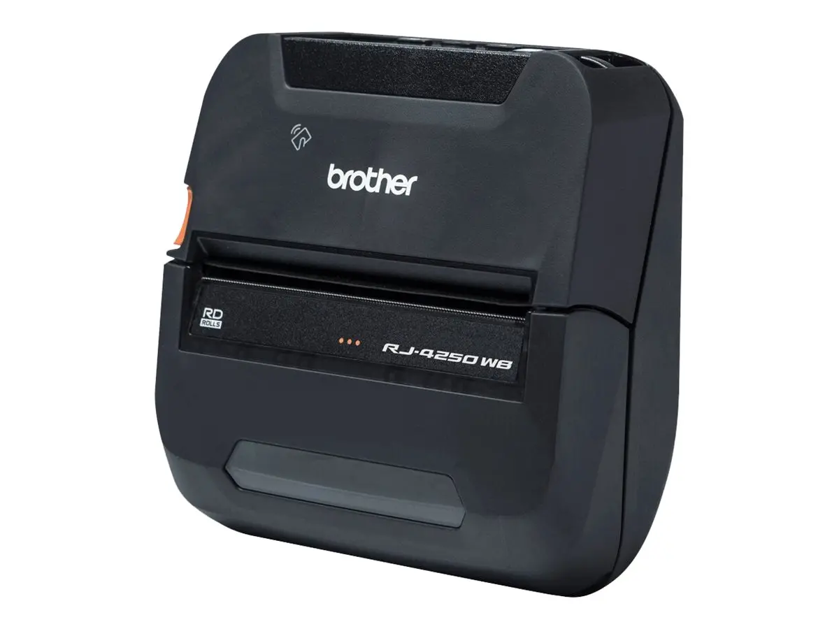 BROTHER RuggedJet RJ-4250WB Εκτυπωτής ετικετών άμεσης θερμικής εκτύπωσης, ρολό 113mm 203dpi 127mm/sec USB 2.0 Wi-Fi NFC Bluetooth 4.2 - image 1