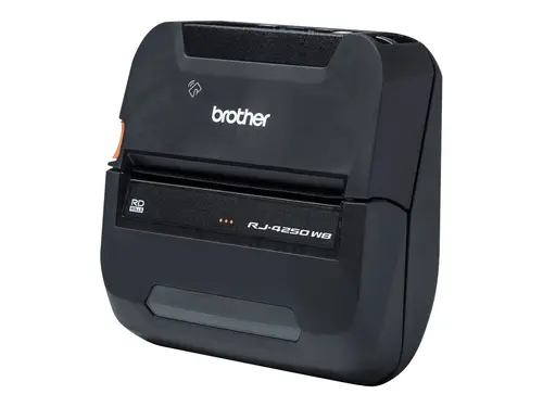 BROTHER RuggedJet RJ-4250WB Εκτυπωτής ετικετών άμεσης θερμικής εκτύπωσης, ρολό 113mm 203dpi 127mm/sec USB 2.0 Wi-Fi NFC Bluetooth 4.2 - 2