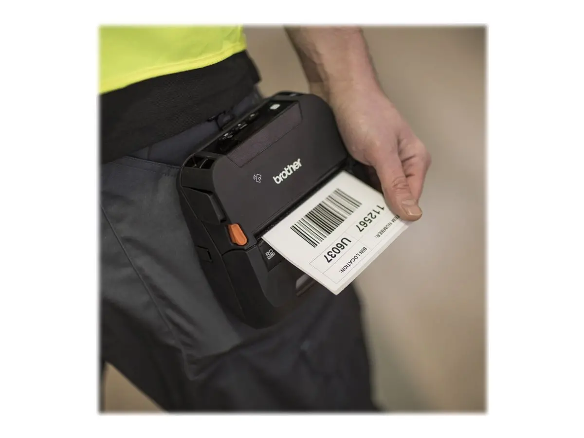 BROTHER RuggedJet RJ-4250WB Εκτυπωτής ετικετών άμεσης θερμικής εκτύπωσης, ρολό 113mm 203dpi 127mm/sec USB 2.0 Wi-Fi NFC Bluetooth 4.2 - image 4